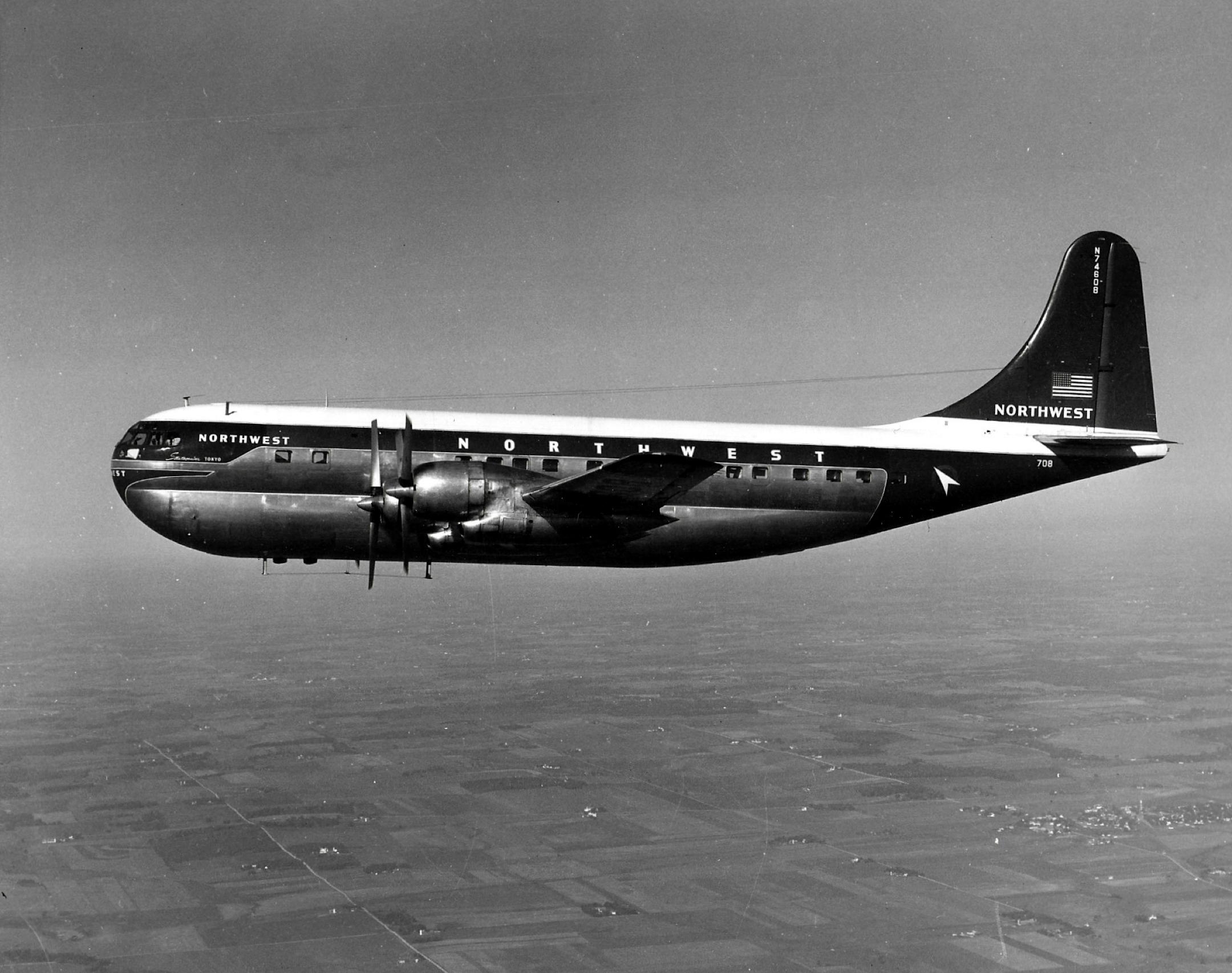 Aircraft – Boeing 377 Stratocruiser – Northwest Airlines History Center